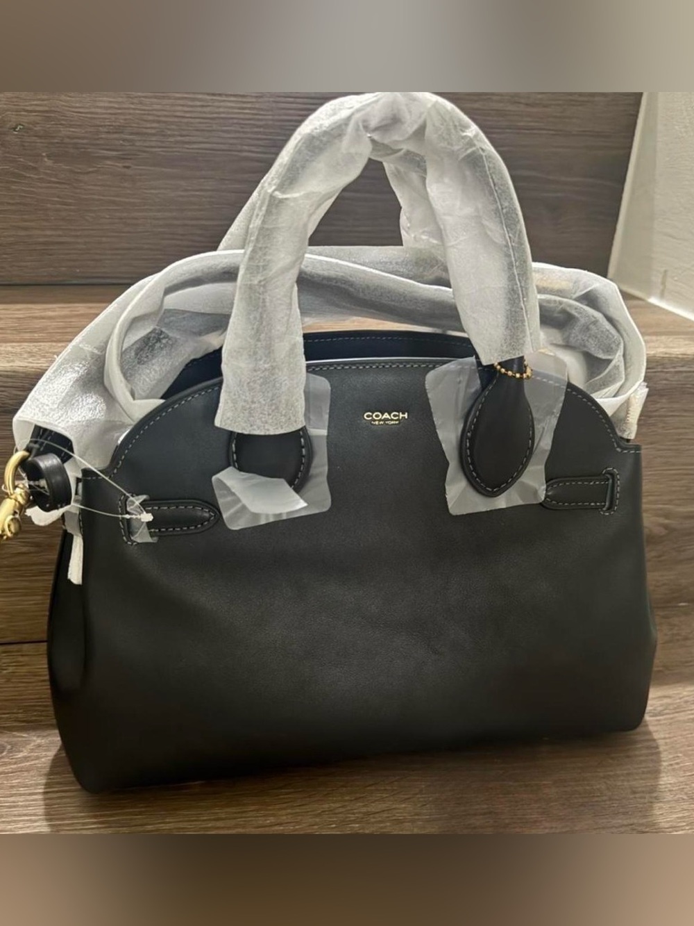 🤍New Coach Empire 28 Soft Carryall in Black